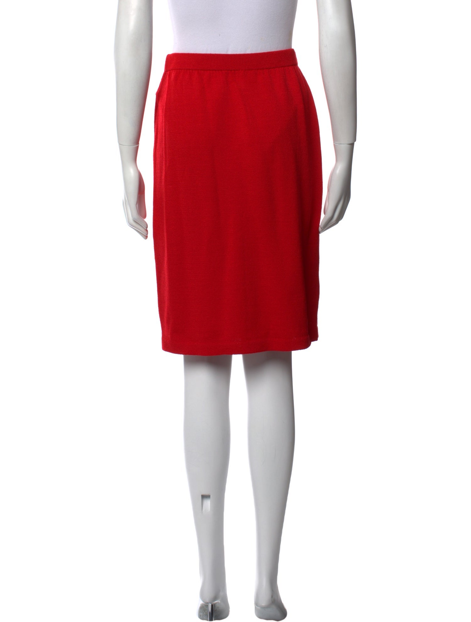 St. John Collection Wool Knee-Length Skirt
